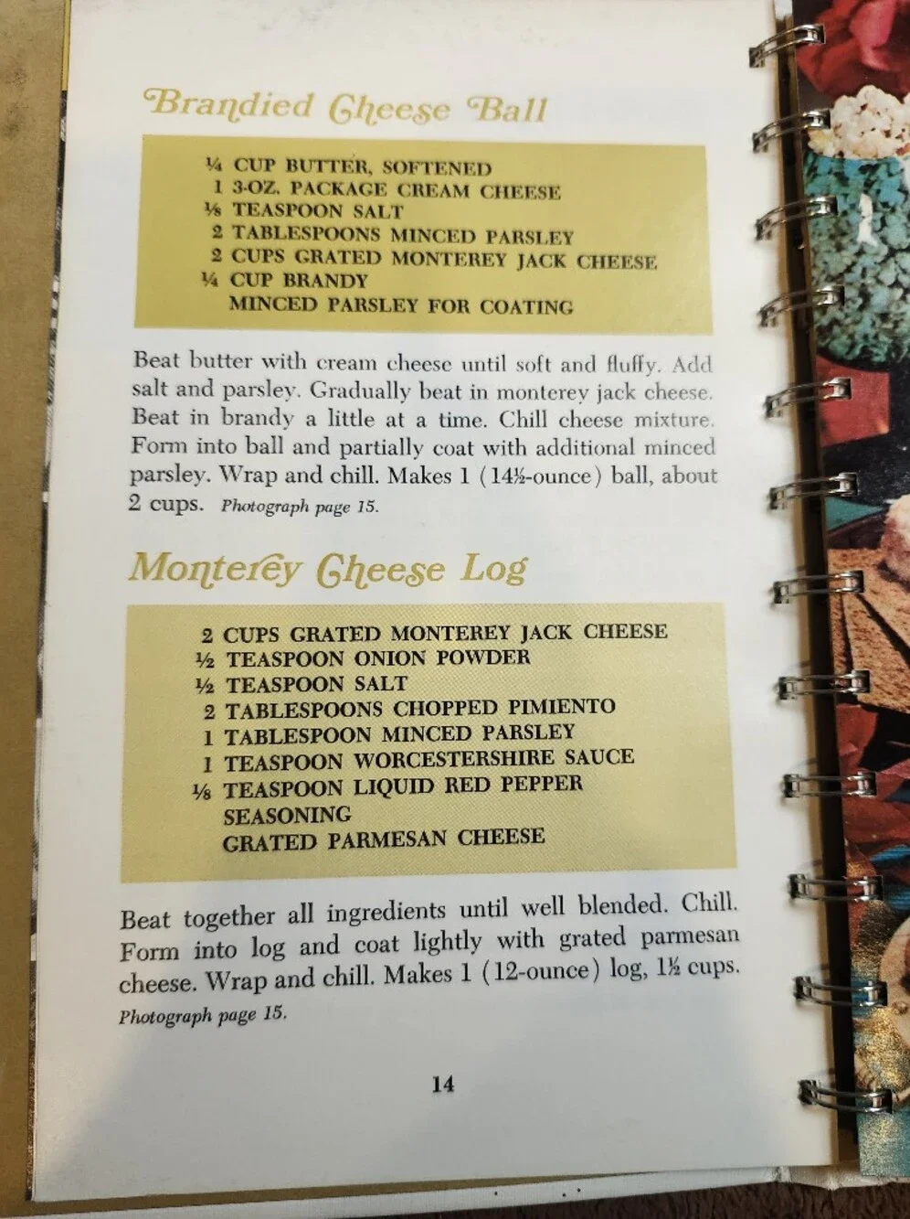 Country Cooking with Flair Cookbook Vintage 1975